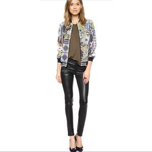 Parker Addie Genuine Leather Pants (Small)